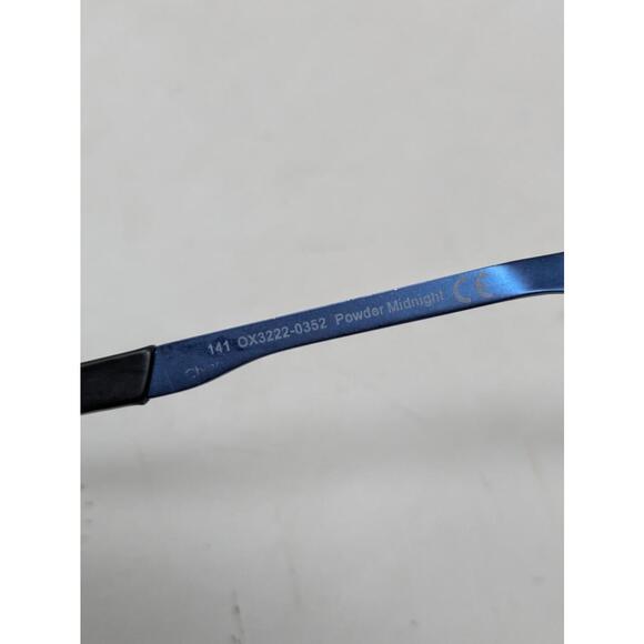 Oakley OX3222-0352 Steel Plate Powder Midnight Blue Eyeglasses Frame 52-18-141 - Picture 6 of 9